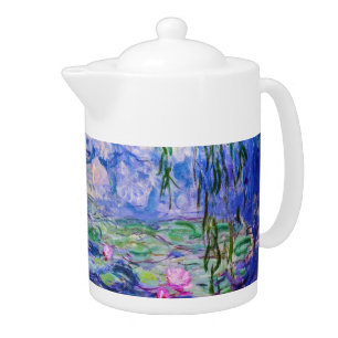 Claude Monet - Water Lilies / Nympheas 1919 Teapot