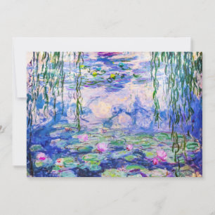 Claude Monet - Water Lilies / Nympheas 1919 Thank You Card