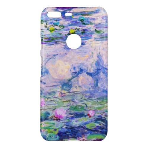 Claude Monet _ Water Lilies  Nympheas 1919 Uncommon Google Pixel XL Case