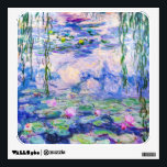Claude Monet - Water Lilies / Nympheas 1919 Wall Decal<br><div class="desc">Water Lilies / Nympheas (W.1852) - Claude Monet,  Oil on Canvas,  1916-1919</div>