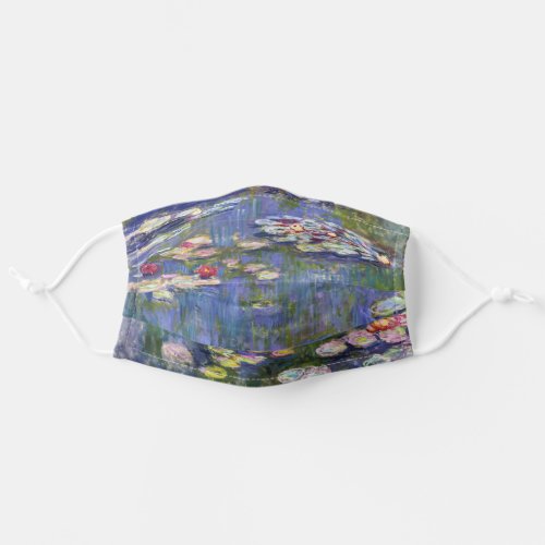 Claude Monet _ Water Lilies  Nympheas Adult Cloth Face Mask