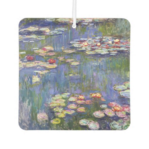 Claude Monet _ Water Lilies  Nympheas Air Freshener