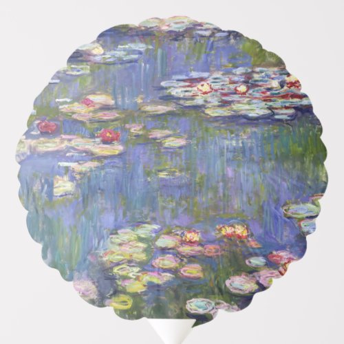 Claude Monet _ Water Lilies  Nympheas Balloon