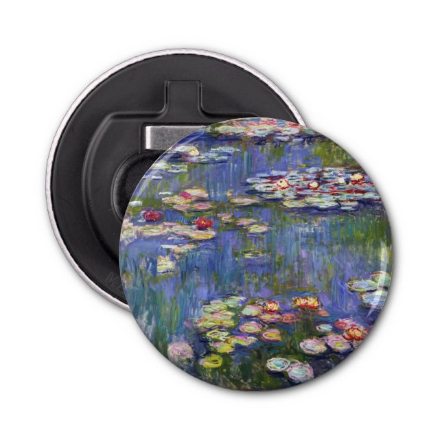 Claude Monet - Water Lilies / Nympheas Bottle Opener (Front)