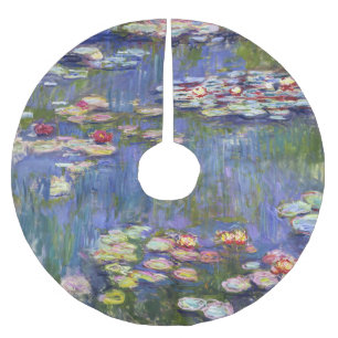 Claude Monet - Water Lilies / Nympheas Brushed Polyester Tree Skirt