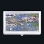 Claude Monet - Water Lilies / Nympheas Business Card Case<br><div class="desc">Water Lilies / Nympheas - Claude Monet,  1916</div>