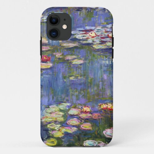 Claude Monet _ Water Lilies  Nympheas iPhone 11 Case
