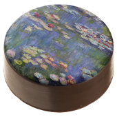 Claude Monet - Water Lilies / Nympheas Chocolate Covered Oreo (Angled)