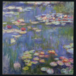 Claude Monet - Water Lilies / Nympheas Cloth Napkin<br><div class="desc">Water Lilies / Nympheas - Claude Monet,  1916</div>