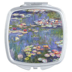 Claude Monet - Water Lilies / Nympheas Compact Mirror