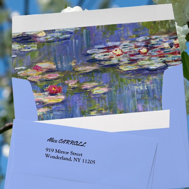 Claude Monet - Water Lilies / Nympheas Envelope (Creator Uploaded)