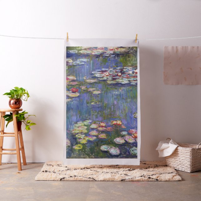 Claude Monet - Water Lilies / Nympheas Fabric (In Situ)
