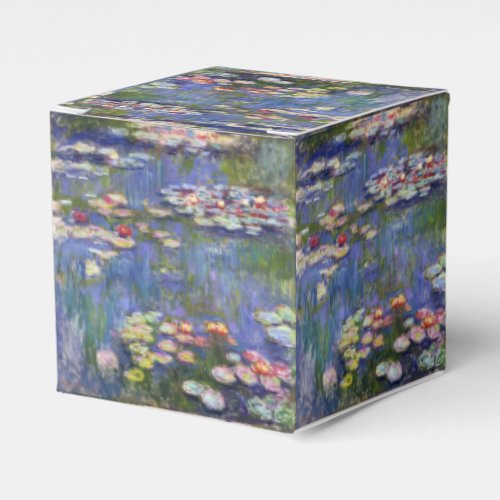Claude Monet _ Water Lilies  Nympheas Favor Boxes