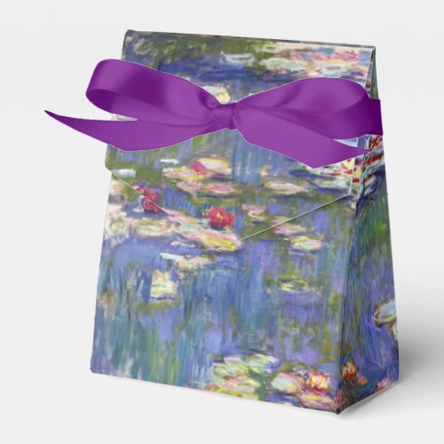 Claude Monet _ Water Lilies  Nympheas Favor Boxes