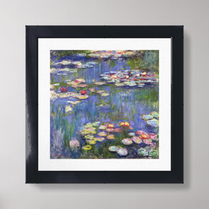 Claude Monet - Water Lilies / Nympheas Framed Art