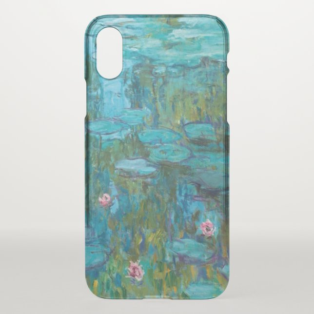 Claude Monet Water Lilies Nymphéas GalleryHD Art Uncommon iPhone Case (Back)