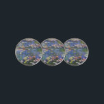 Claude Monet - Water Lilies / Nympheas Golf Ball Marker<br><div class="desc">Water Lilies / Nympheas - Claude Monet,  1916</div>
