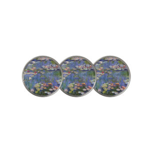 Claude Monet - Water Lilies / Nympheas Golf Ball Marker