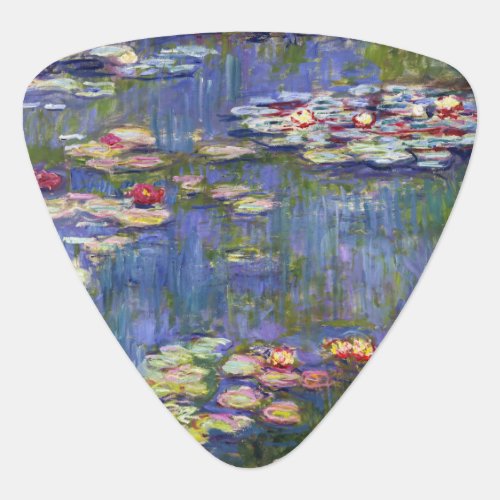 Claude Monet _ Water Lilies  Nympheas Guitar Pick