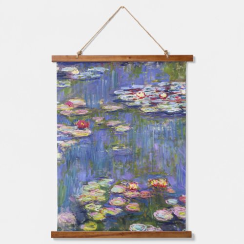 Claude Monet _ Water Lilies  Nympheas Hanging Tapestry