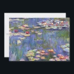 Claude Monet - Water Lilies / Nympheas Invitation<br><div class="desc">Water Lilies / Nympheas - Claude Monet,  1916</div>