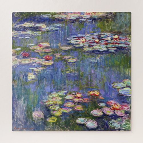 Claude Monet _ Water Lilies  Nympheas Jigsaw Puzzle