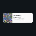 Claude Monet - Water Lilies / Nympheas Label<br><div class="desc">Water Lilies / Nympheas - Claude Monet,  1916</div>