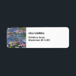 Claude Monet - Water Lilies / Nympheas Label<br><div class="desc">Water Lilies / Nympheas - Claude Monet,  1916</div>