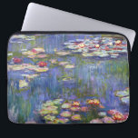 Claude Monet - Water Lilies / Nympheas Laptop Sleeve<br><div class="desc">Water Lilies / Nympheas - Claude Monet,  1916</div>