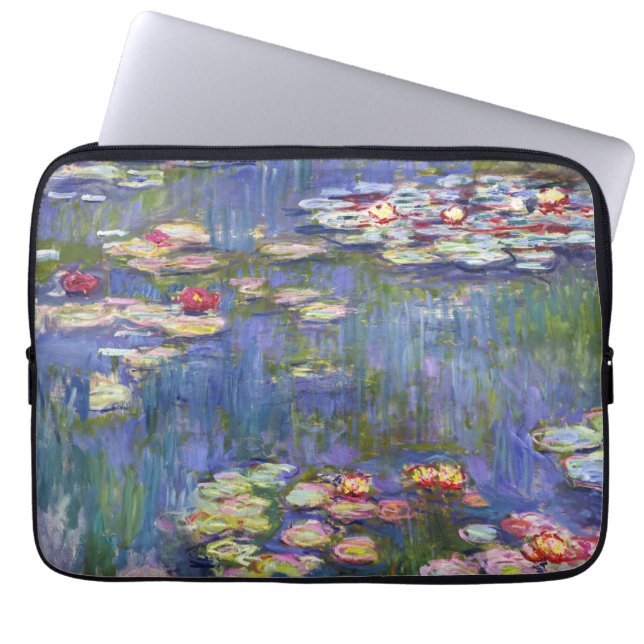 Claude Monet - Water Lilies / Nympheas Laptop Sleeve (Front)