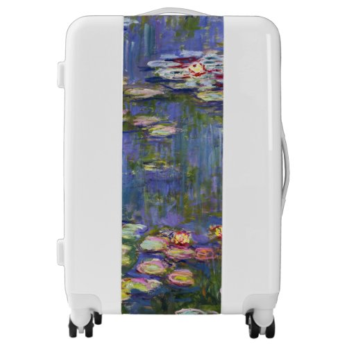 Claude Monet _ Water Lilies  Nympheas Luggage