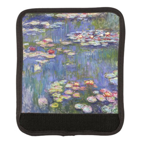 Claude Monet _ Water Lilies  Nympheas Luggage Handle Wrap