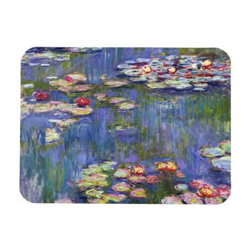 Claude Monet _ Water Lilies  Nympheas Magnet