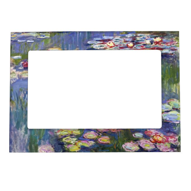 Claude Monet - Water Lilies / Nympheas Magnetic Frame (Front)