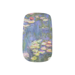 Claude Monet - Water Lilies / Nympheas Minx Nail Art