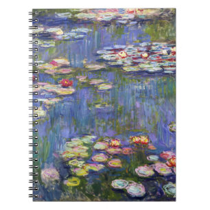 Claude Monet - Water Lilies / Nympheas Notebook