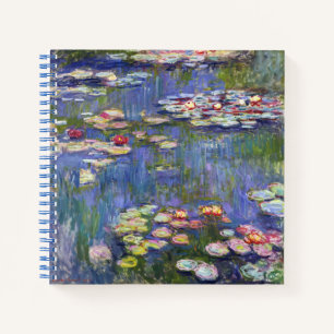 Claude Monet - Water Lilies / Nympheas Notebook