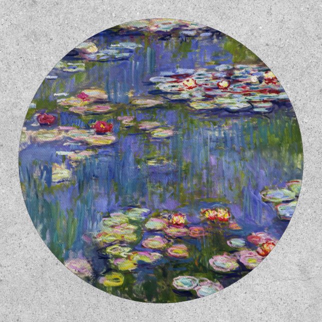 Claude Monet - Water Lilies / Nympheas Patch (Front)
