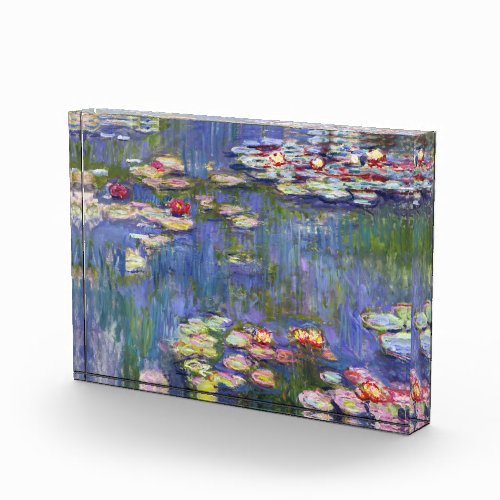 Claude Monet _ Water Lilies  Nympheas Photo Block