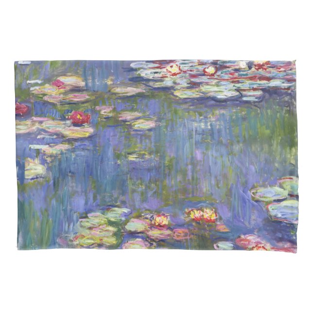 Claude Monet - Water Lilies / Nympheas Pillow Case (Front)