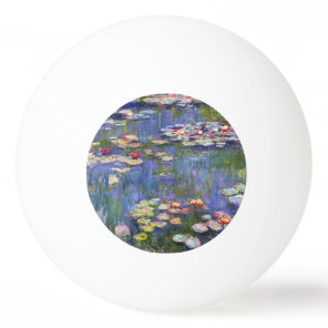 Claude Monet - Water Lilies / Nympheas Ping Pong Ball