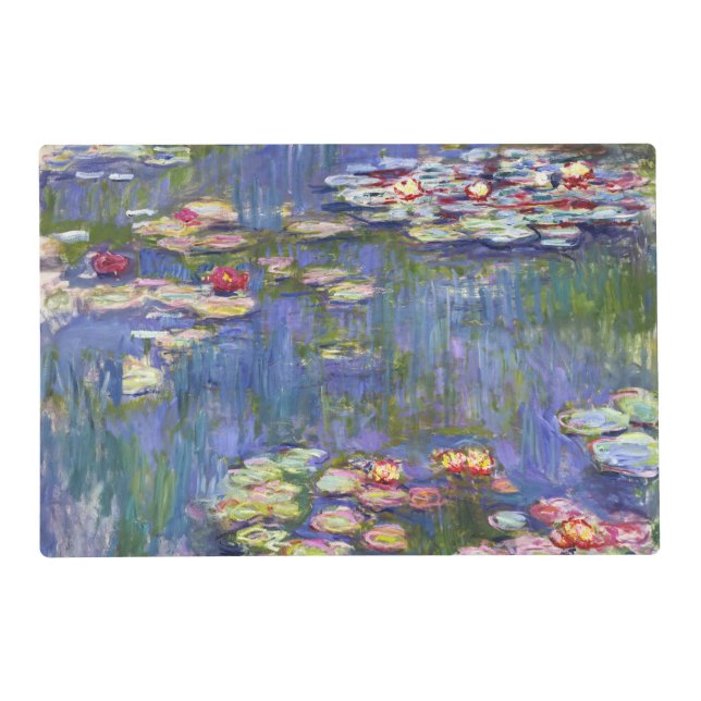 Claude Monet - Water Lilies / Nympheas Placemat (Front)