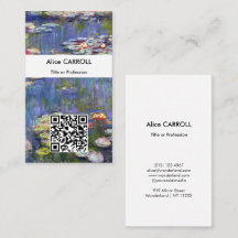 Claude Monet - Water Lilies / Nympheas - QR Code