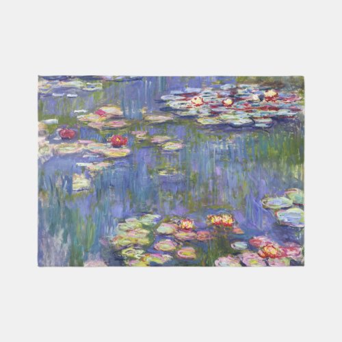 Claude Monet _ Water Lilies  Nympheas Rug