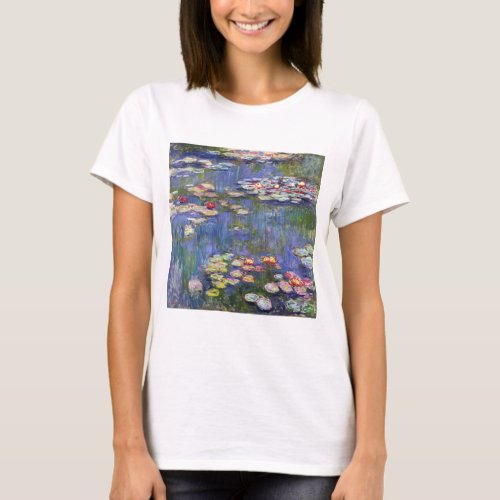 Claude Monet _ Water Lilies  Nympheas T_Shirt