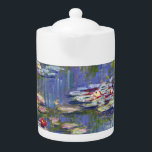 Claude Monet - Water Lilies / Nympheas Teapot<br><div class="desc">Water Lilies / Nympheas - Claude Monet,  1916</div>