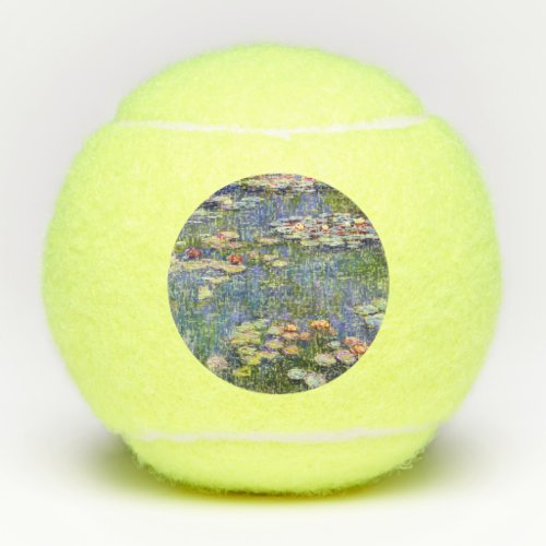 Claude Monet _ Water Lilies  Nympheas Tennis Balls