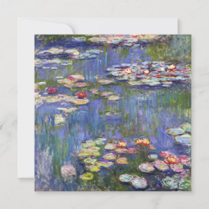 Claude Monet - Water Lilies / Nympheas Thank You Card