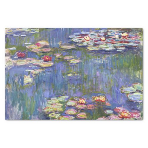 Claude Monet _ Water Lilies  Nympheas Tissue Paper