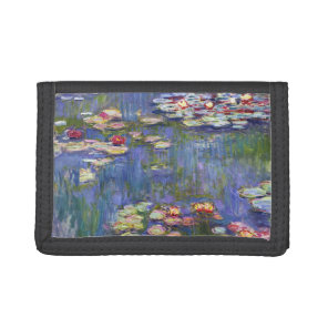 Claude Monet - Water Lilies / Nympheas Tri-fold Wallet